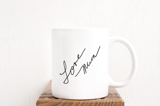 Personalized Handwriting Mug