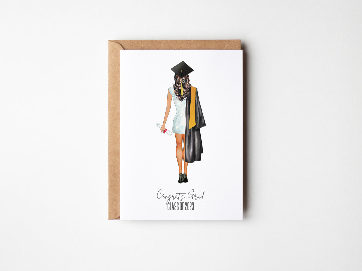 Graduation Portrait Greeting Card
