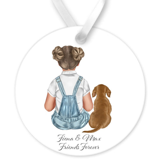 Child and Pet Ornament