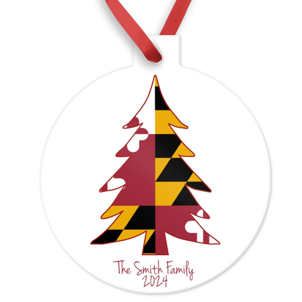 Maryland Tree Ornament