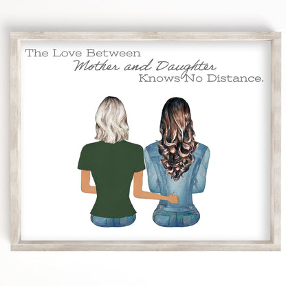 The Love Between Mother and Daughter Knows No Distance Portrait