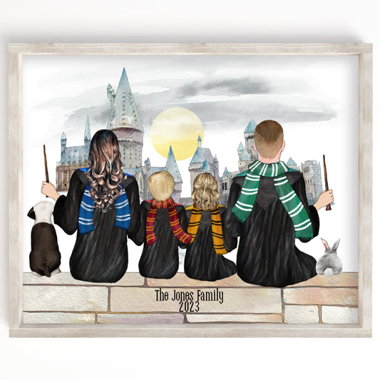 Wizard Family Portrait
