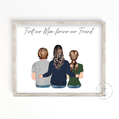First Our Mother, Forever Our Friend Portrait