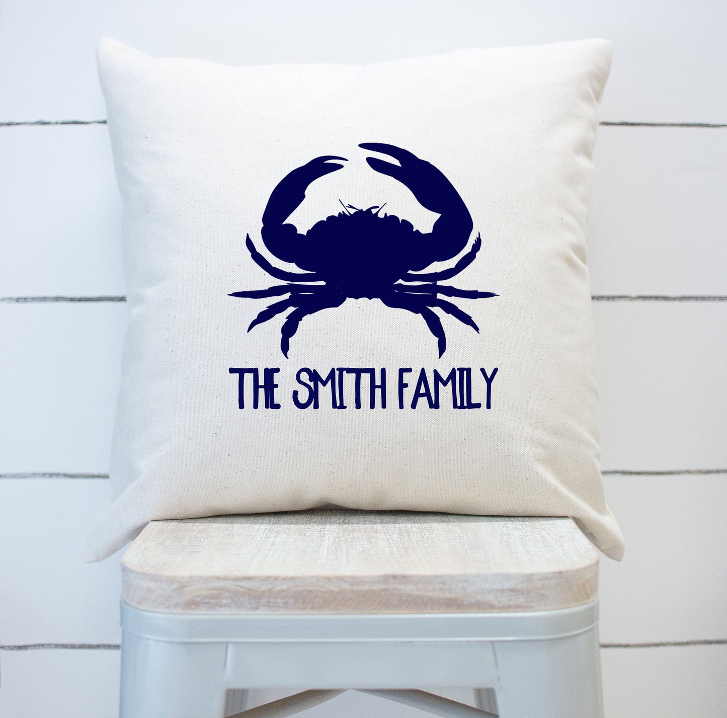 Crab Throw Pillow
