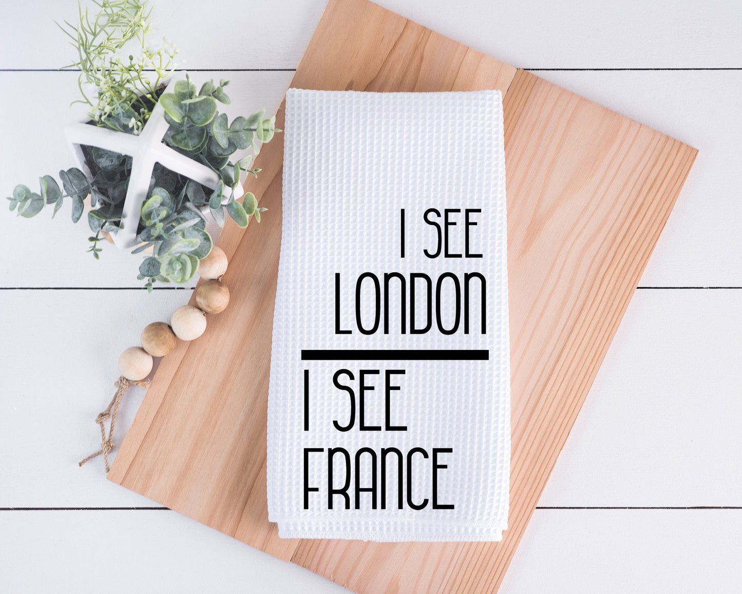 I See London I See France Hand Towel