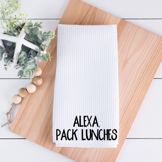 Alexa Pack Lunches Hand Towel