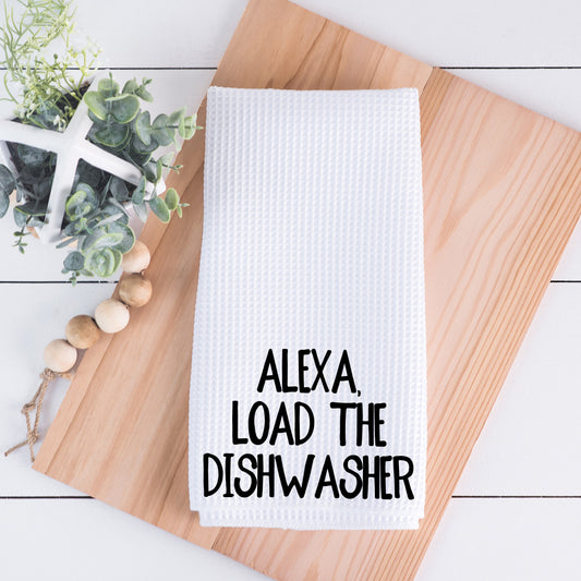 Alexa Load The Dishwasher Hand Towel