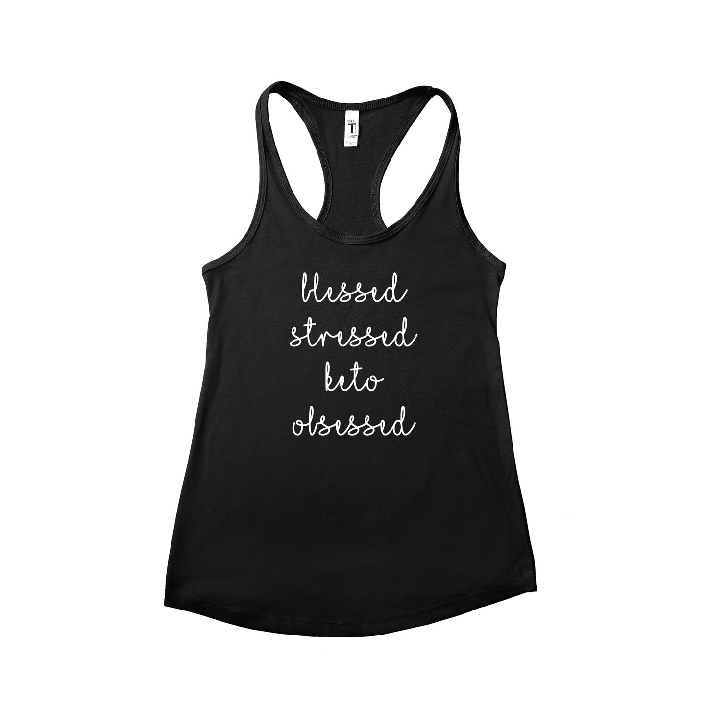 Blessed Stressed Keto Obsessed Tank