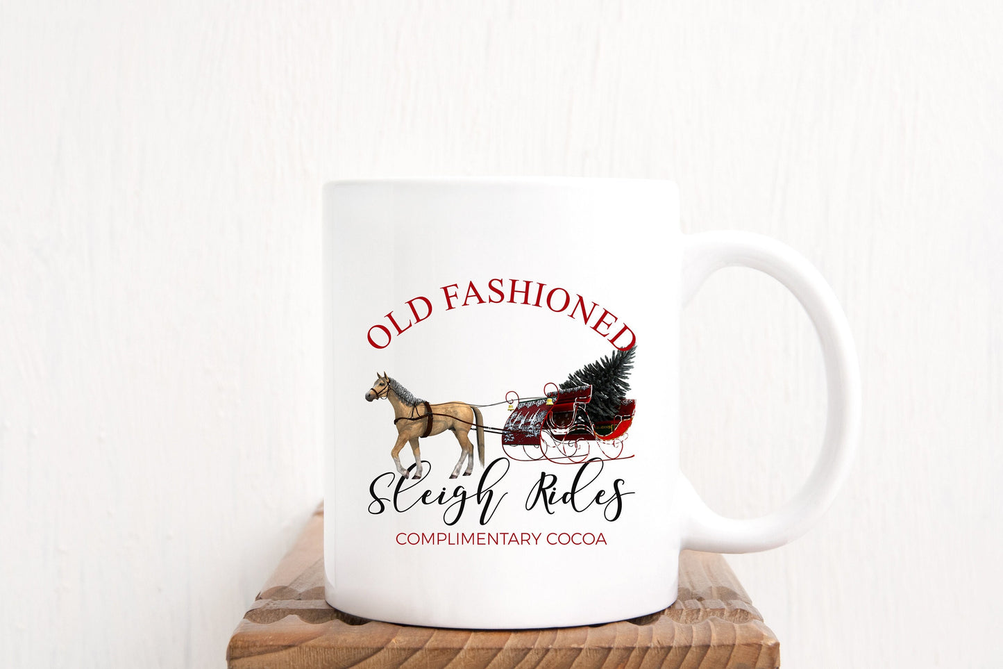 Old Fashioned Sleigh Rides Mug